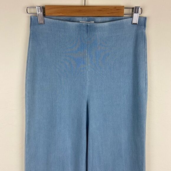 Good American Pull-On Wide Leg Palazzo Jeans - Picture 4 of 8